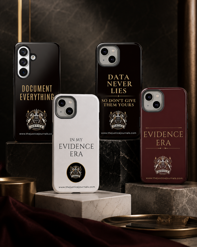 Justice Journals Phone cases 