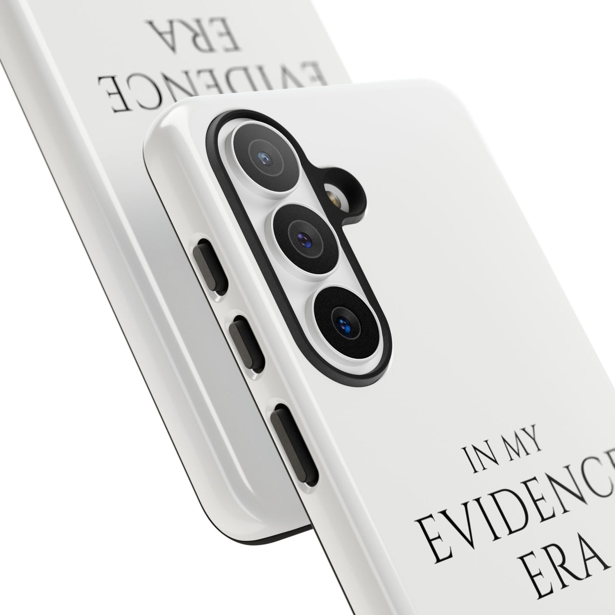 Evidence Era White – Justice Journals Phone case