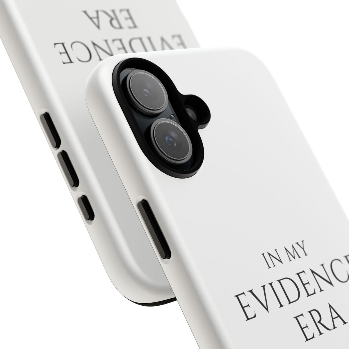 Evidence Era White – Justice Journals Phone case