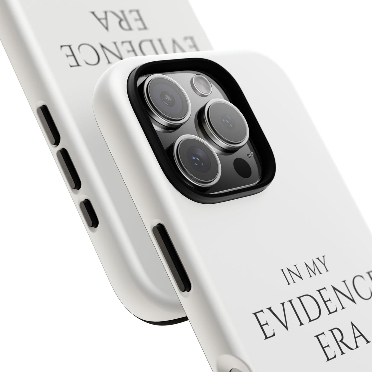 Evidence Era White – Justice Journals Phone case