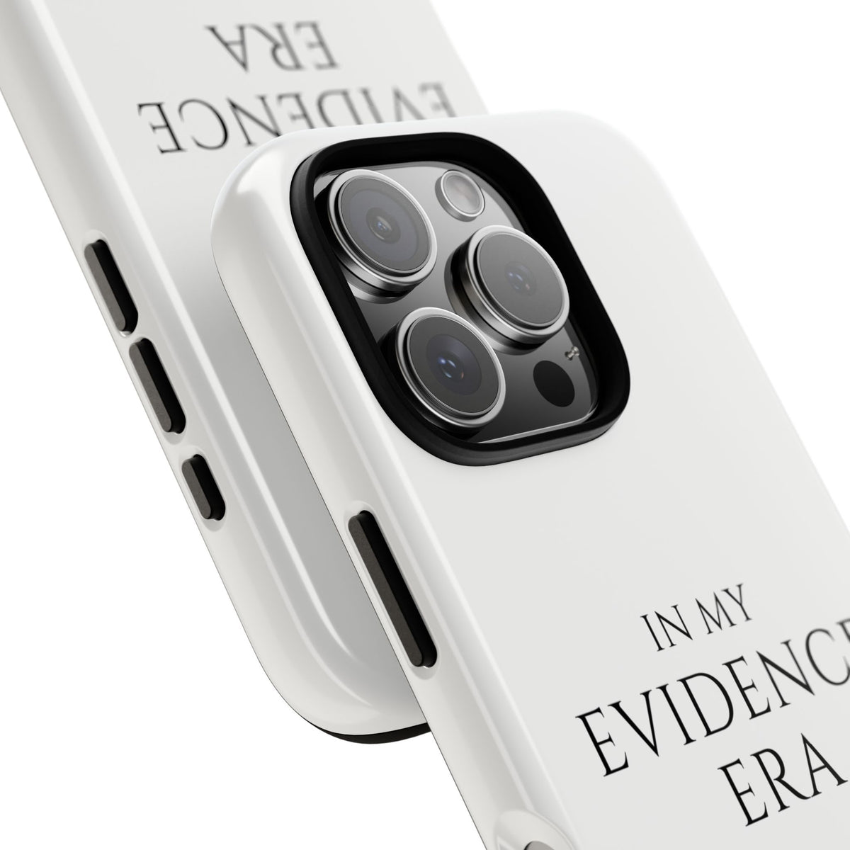 Evidence Era White – Justice Journals Phone case