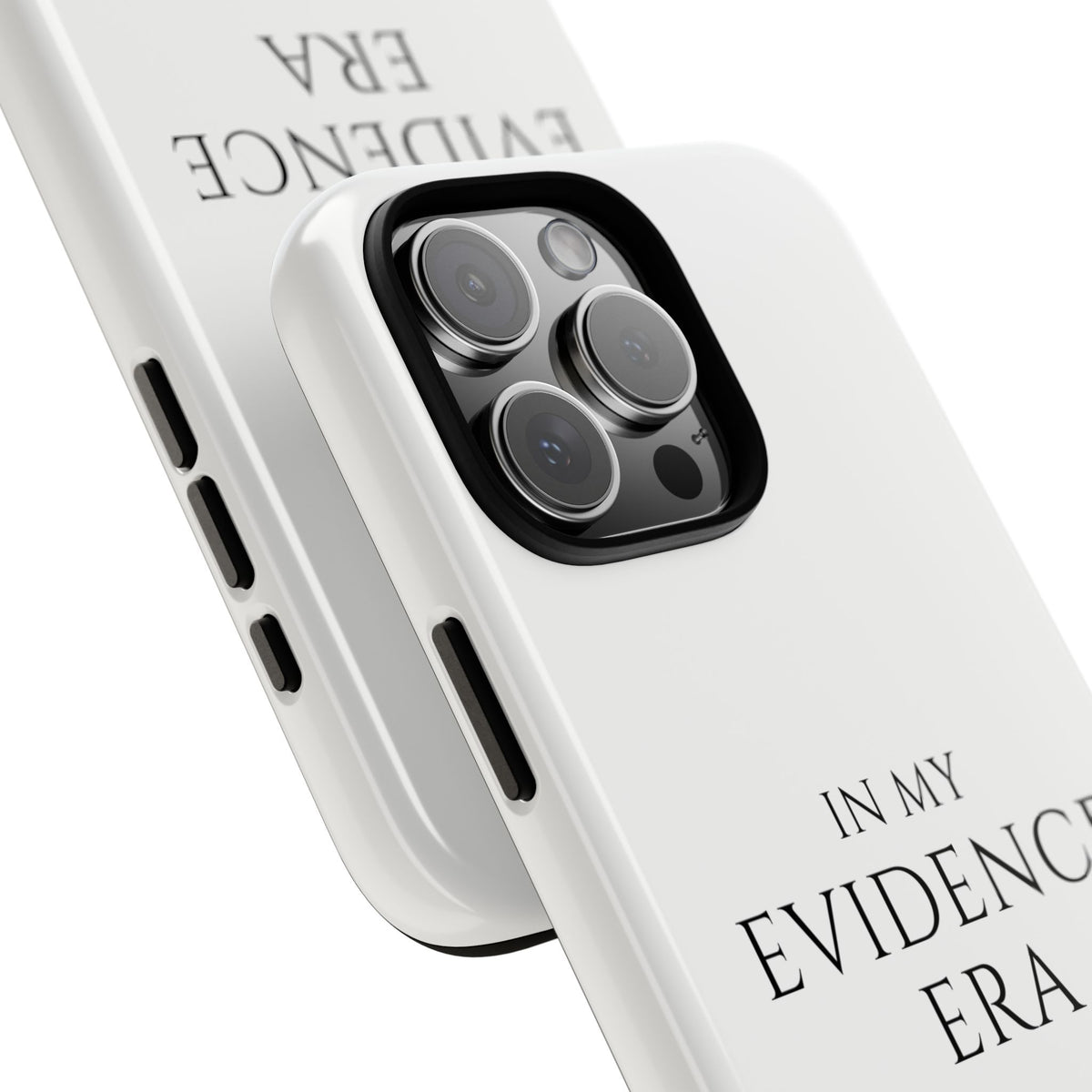 Evidence Era White – Justice Journals Phone case