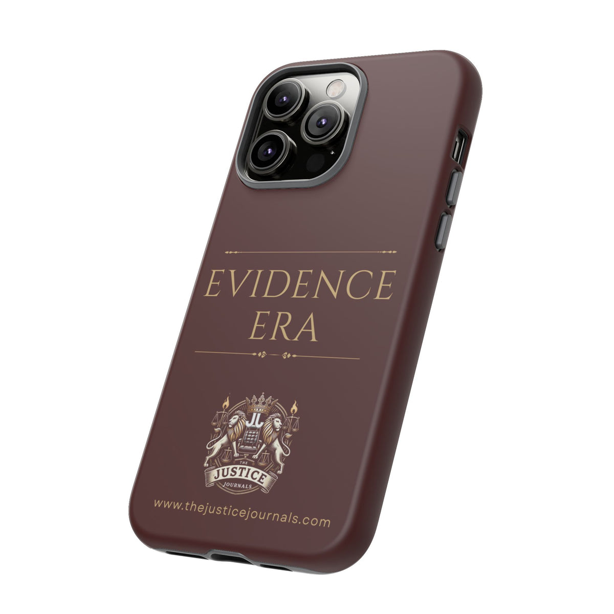 Evidence Era Burgundy - Justice Journals Phone case