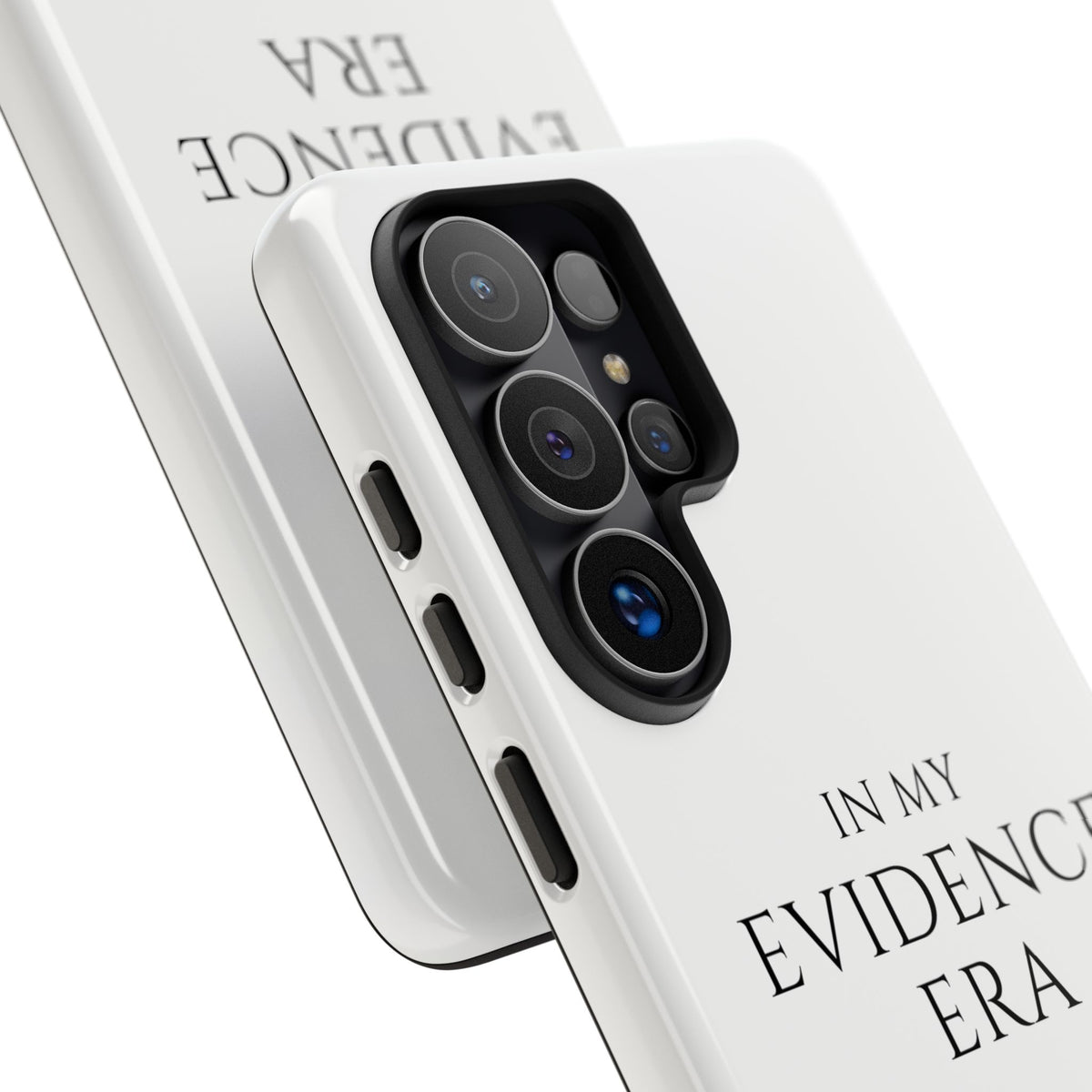 Evidence Era White – Justice Journals Phone case