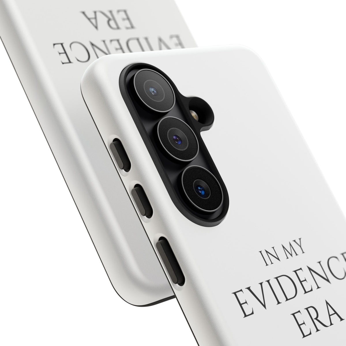 Evidence Era White – Justice Journals Phone case