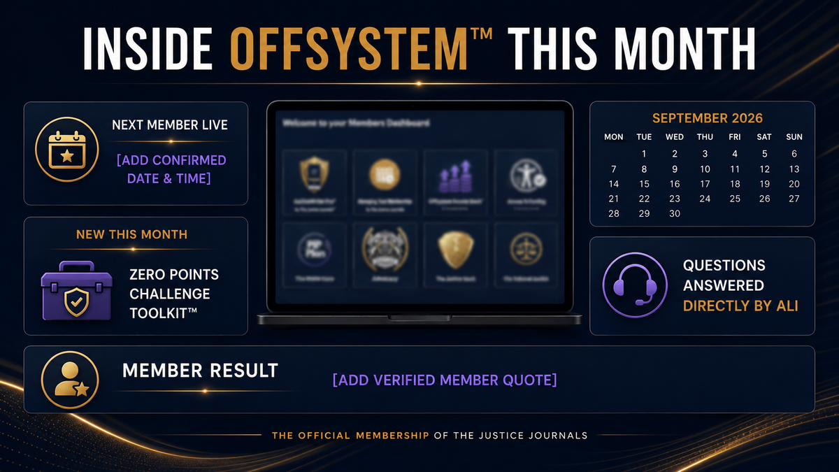 The Justice Journals Membership - OFFSYSTEM
